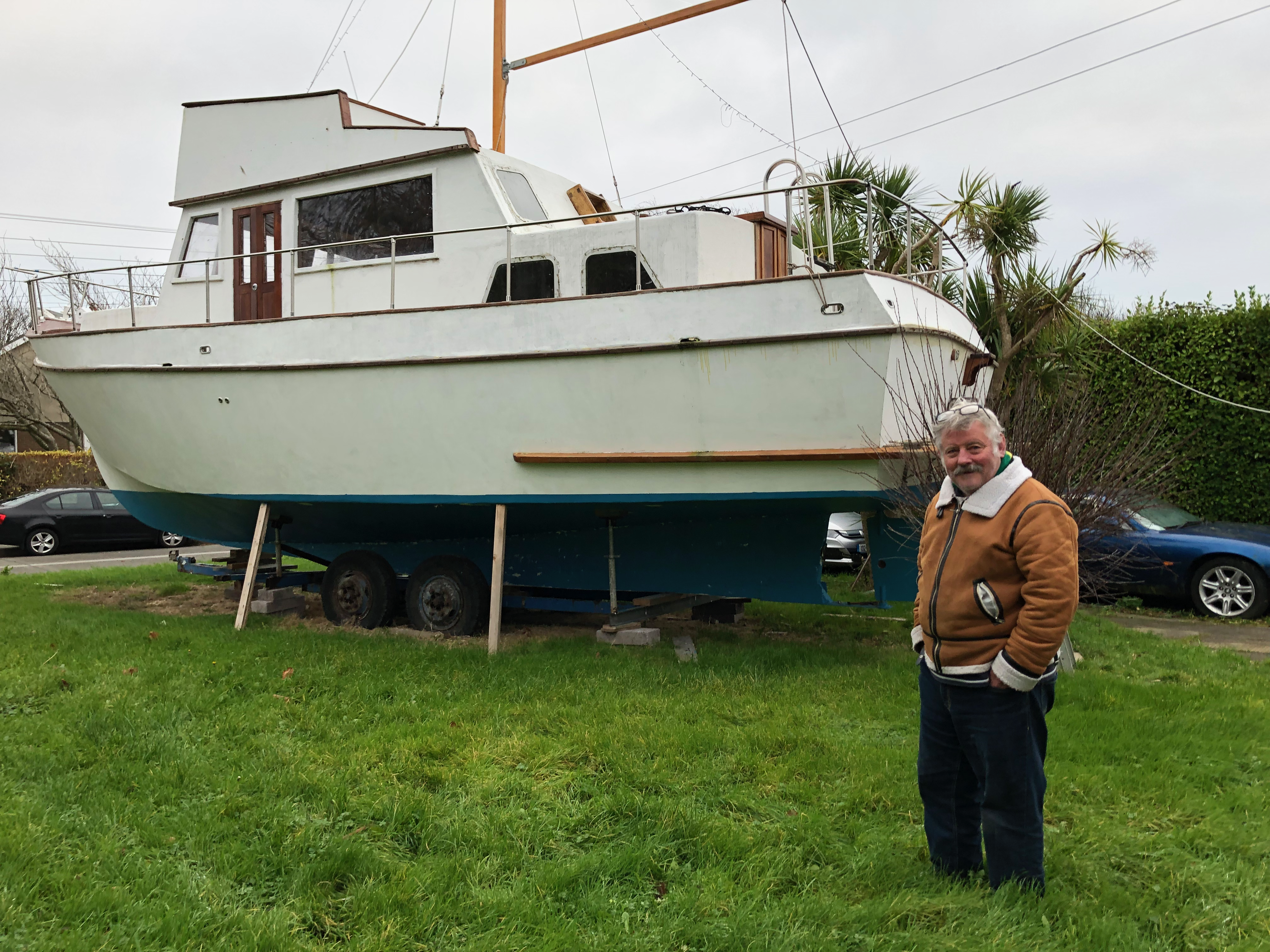 Home built boat in Dublin front garden (Part 2) | Season 2 – Episode 10