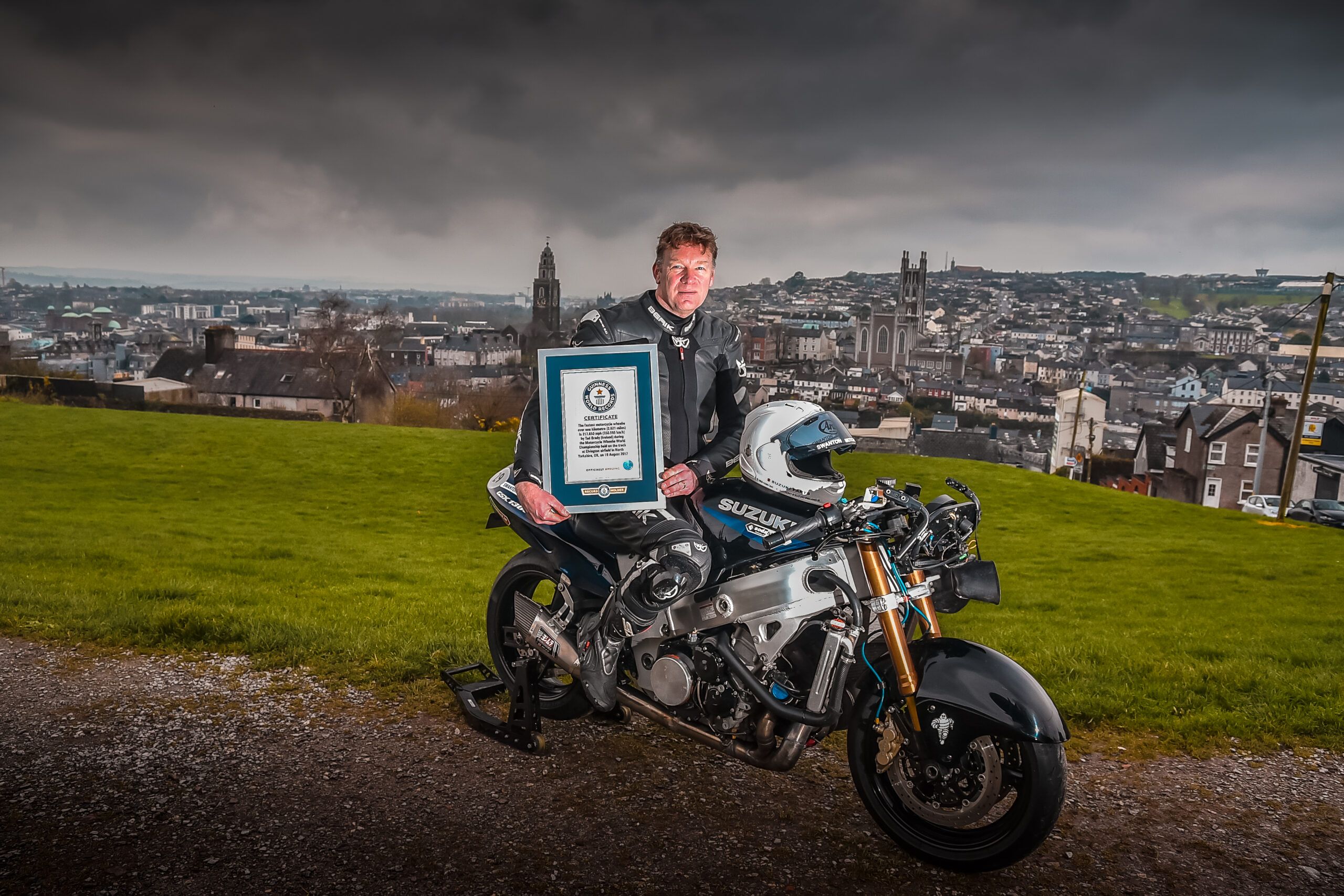 Ted Brady’s 217.85 mph Guinness World Record motorbike wheelie | Season 1 – Episode 6