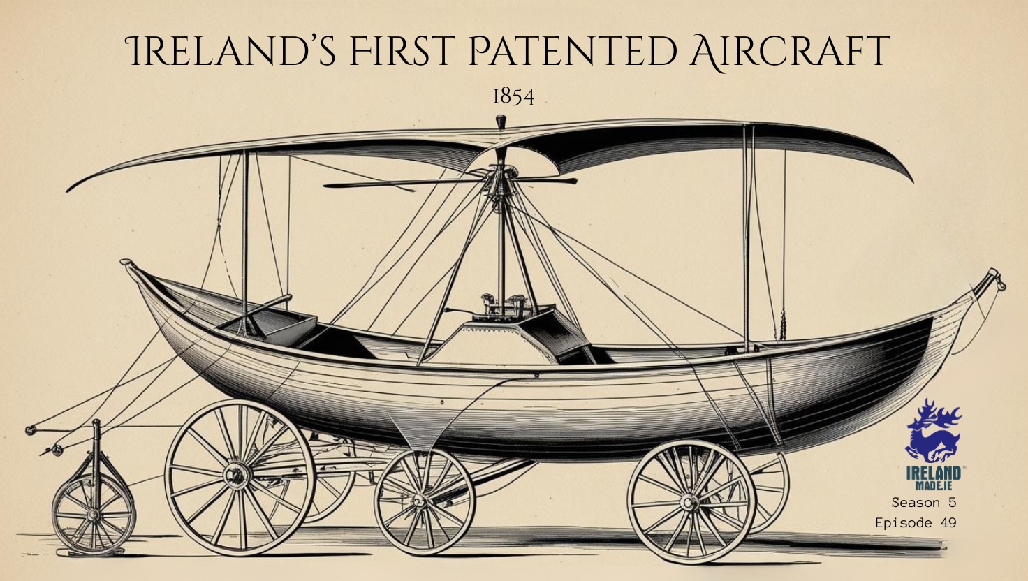 Ireland’s First Patented Aircraft 1856 | Season 5 – Episode 49