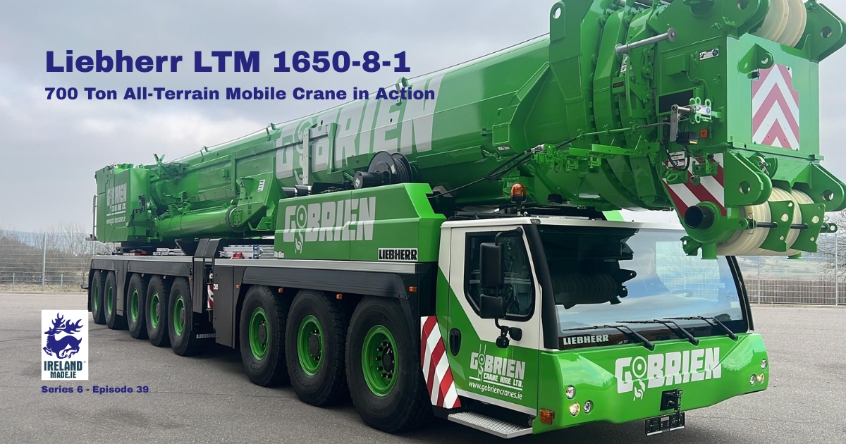 Liebherr 700 Ton All Terrain Mobile Crane in Action | Series 6 – Episode 39